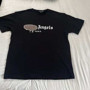 Palm Angels Burnt logo T shirt